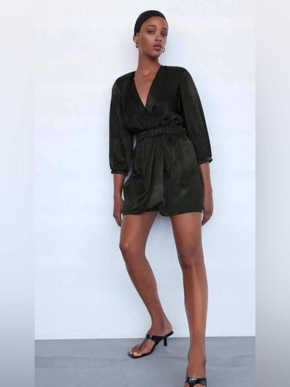 Zara Satin Romper, NWT ($49.90)!